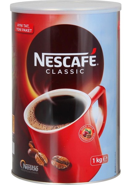Nescafé Classic Çözünebilir Kahve 1kg Teneke Kutu