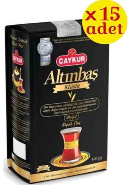 Altınbaş Klasik 500 gr  15 Adet