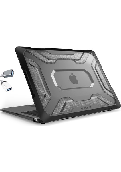Macbook Air Kılıf 13 inç A1932 ile Uyumlu 2018/2019 Darbe Emici OutDoorSC