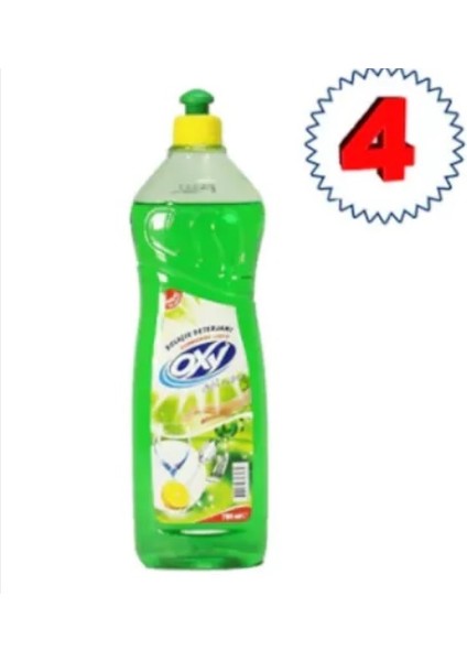 Bulaşık Deterjanı 750 ml 4 Lü Set