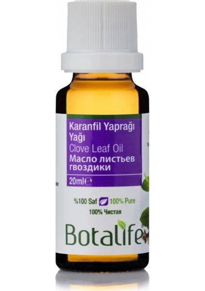 %100 Saf Doğal Karanfil Yaprağı Yağı(eugenia caryophyllata) 10 ml