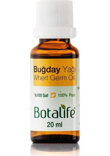 %100 Saf Doğal Buğday Yağı(Triticum Sativum) 20 ml