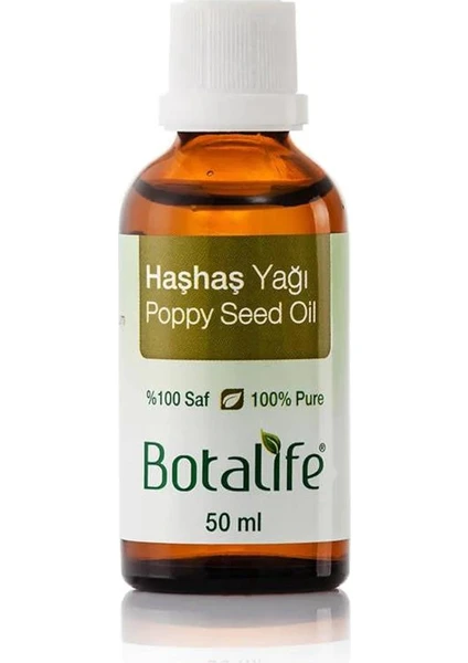 %100 Saf Doğal Haşhaş Yağı(papaver somniferum seed oil) 50 ml