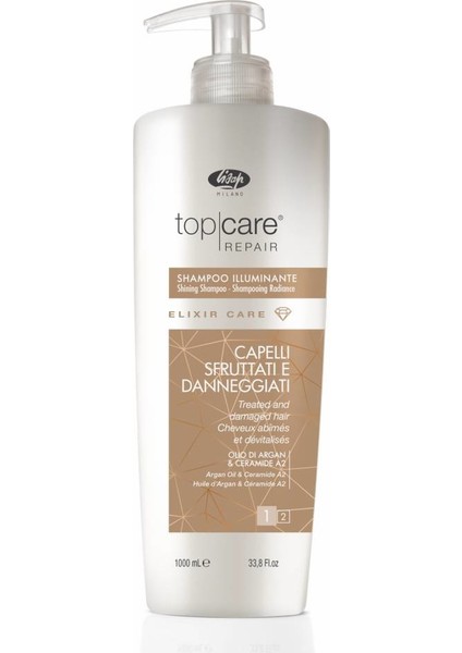 Top Care Elixir Care Yıpranmış Saçlar İçin Şampuan 1000 ml