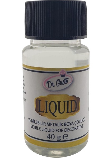 Yenilebilir Metalik Çözücü 40 gr