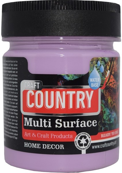 Country Multi Surface Hobi Boyası 550 cc 1048 Lavanta