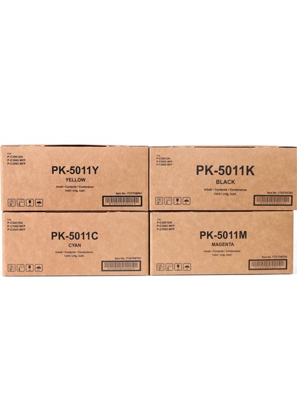 Sarfbook Utax PK-5011 Toner Kit 1 Set Renkli