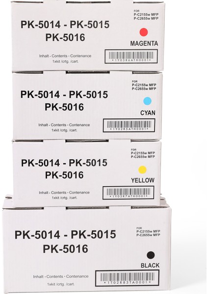 Sarfbook Utax PK-5014 Toner 1 Set Renkli