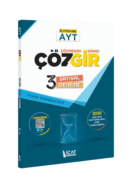 Icat Yayınları AYT Sayısal 3 Deneme Sınavı 1. Dönem