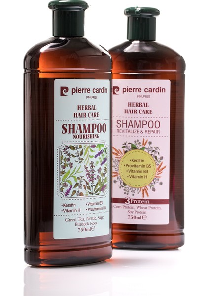 Herbal Yağlı Şaçlar Için Bitkisel Şampuan 750 ml