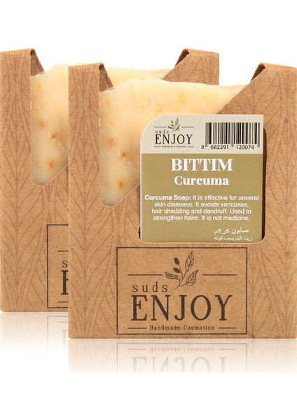 Doğal 2 Adet Bıttım El Yapımı Sabun 2 x 100 gr