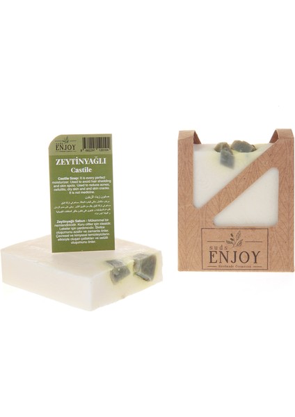 Doğal 2 Adet Zeytinyağlı El Yapımı Sabun 2 x 100 gr