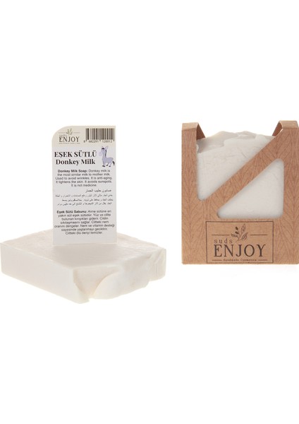 Doğal 2 Adet Eşek Sütlü El Yapımı Sabun 2 x 100 gr
