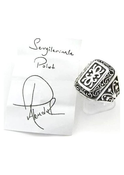 Lisanslı 925 Ayar Gümüş Kurtlar Vadisi Yüzüğü fırsatları