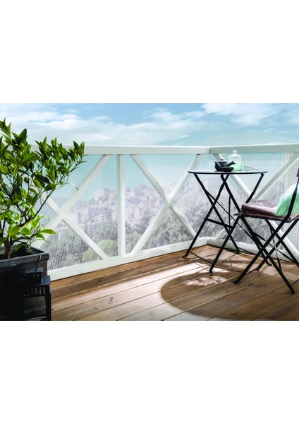 Intermas 170605 C-104 Beyaz 1x25 m 5x5 mm UV Filtreli Yüksek Dayanıklı Plastik Çevirme Çiti (HDPE) fiyatları