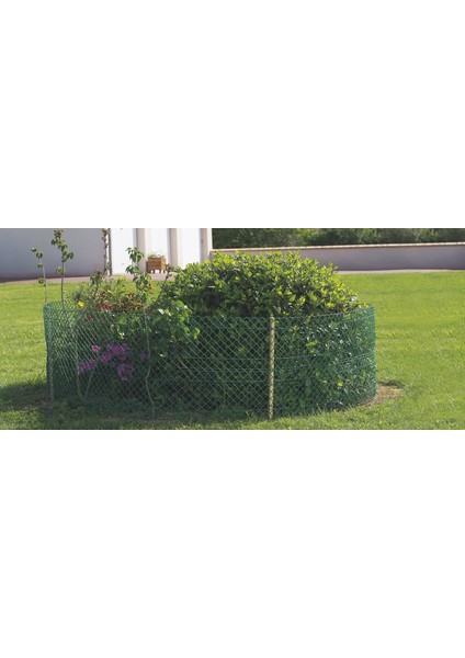 Intermas 170629 FLORANET Yeşil 40 cm x 25 m 23x23 mm UV Filtreli Yüksek Dayanıklı Plastik Çevirme Çiti (HDPE) fırsatları