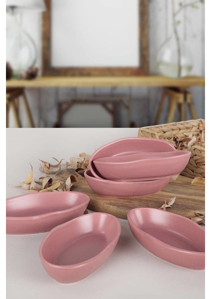 Mat Gül Kurusu Deniz Çerezlik/Sosluk 14 Cm 6 Adet