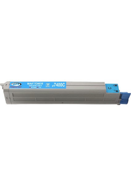 Pf 7400 10000 Sayfa Mavi Muadil Toner