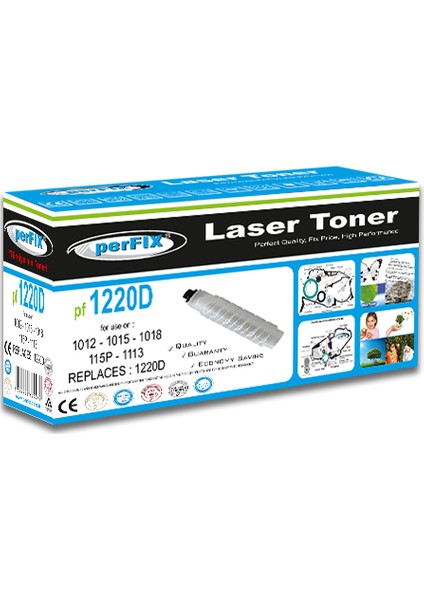 1220D - 1140D - Affıcıo 1015 - 1018 1113 9600 Sayfa Siyah Muadil Toner