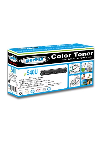 CF210A - CB540A - CE320A 1600 Sayfa Siyah Muadil Toner fiyatları