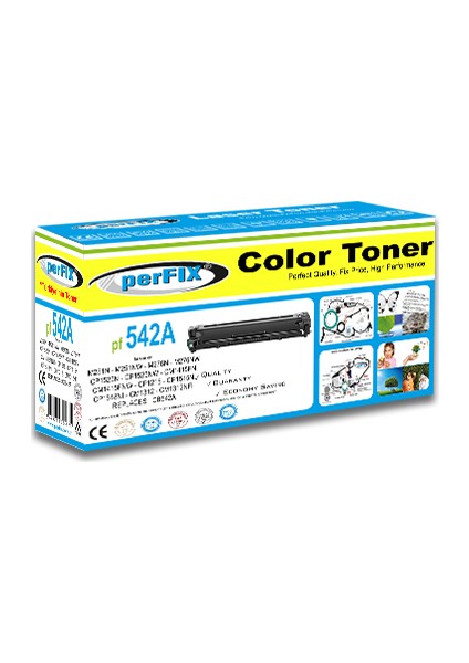 CF212A - CB542A - CE322A 1800 Sayfa Sarı Muadil Toner fiyatları