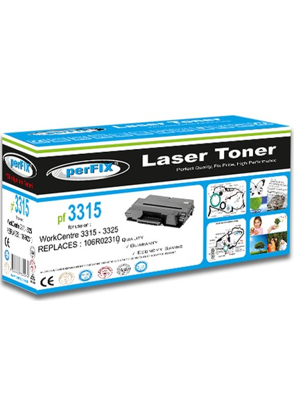 Pf 3315 5000 Sayfa Siyah Muadil Toner fiyatları
