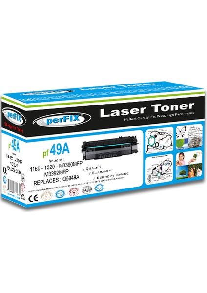 Pf 49A – 5949A (5173) 2500 Sayfa Siyah Muadil Toner