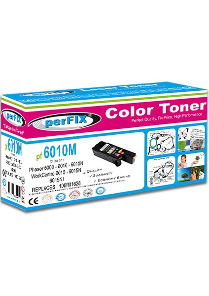 Pf 6000Y – 6010 Xerox X6000 1400 Sayfa Kırmızı Muadil Toner