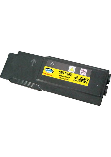 Pf 6600 - 6605 (106R02235) 6000 Sayfa Sarı Muadil Toner