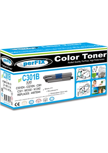 Pf C301 C321 MC332 - MC342 2500 Sayfa Siyah Muadil Toner fiyatları