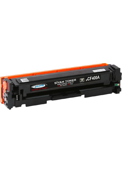 Pf CF400A 201A - 1500 Sayfa Siyah Muadil Toner