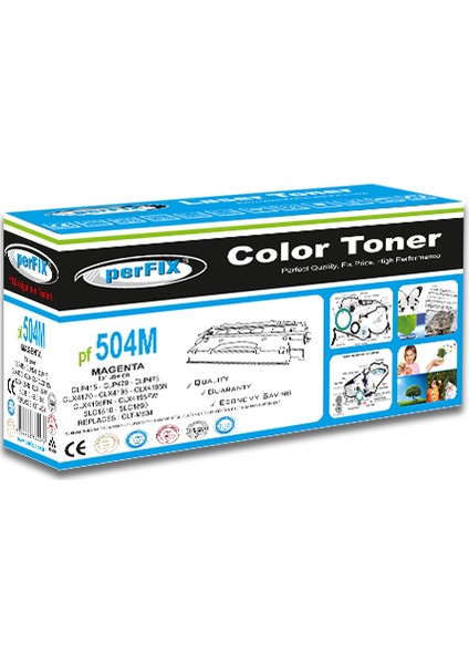Pf CLT504M CLP415 - CLX4195 1800 Sayfa Kırmızı Muadil Toner