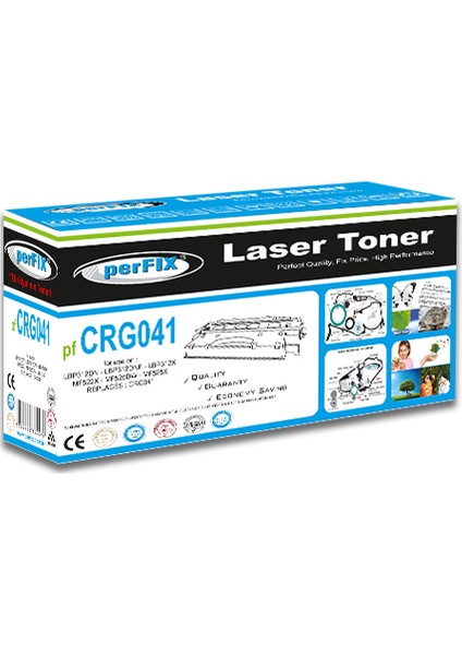 Pf CRG041 - 041 10000 Sayfa Siyah Muadil Toner fiyatları