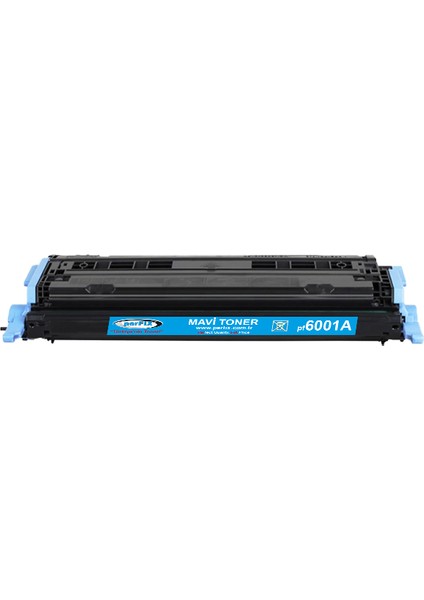 Pf Q6001A - 124A 2000 Sayfa Mavi Muadil Toner