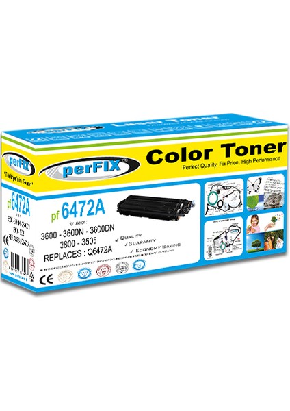 Pf Q6472A 3600 4000 Sayfa Sarı Muadil Toner fiyatları