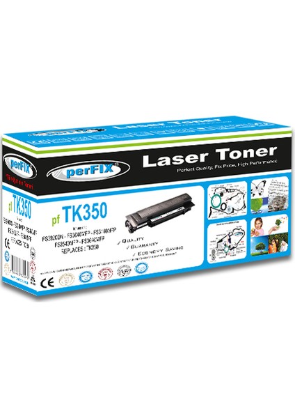 Pf TK350 – 15000 Sayfa Siyah Muadil Toner