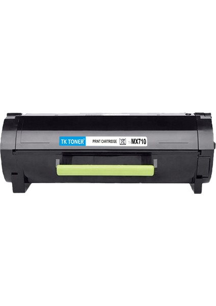 MX710 62D5H00 - MX711 MX810 MX811 MX812 25000 Sayfa Siyah Muadil Toner