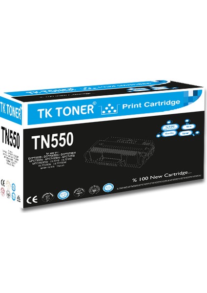 TN550 - TN3130 3000 Sayfa Siyah Muadil Toner