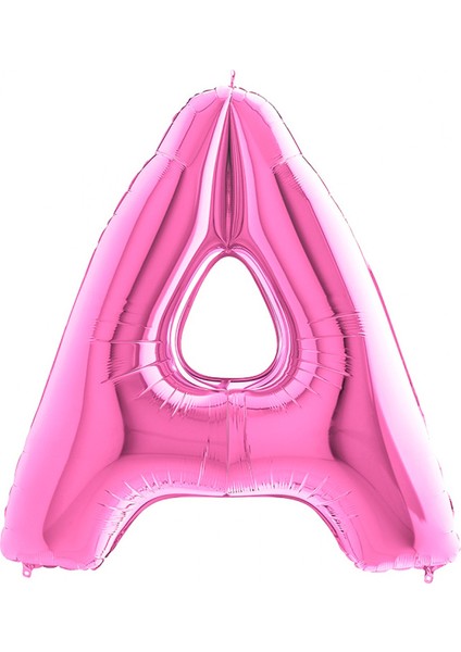 A Harf Grabo Fuşya Folyo Balon 102 cm