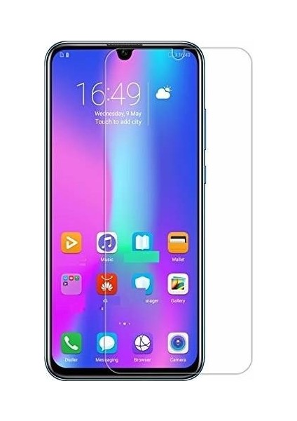 Huawei Honor 10 Ekran Koruyucu Kısa Temperli Esnek Nano Bükülebilen Cam 9H Kırılamz Cam Koruma