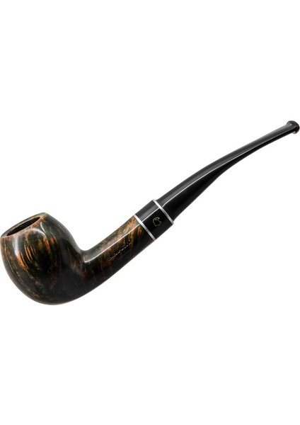 ChurchWarden 165 9mm. Filtreli Ebonit Saplı Pipo