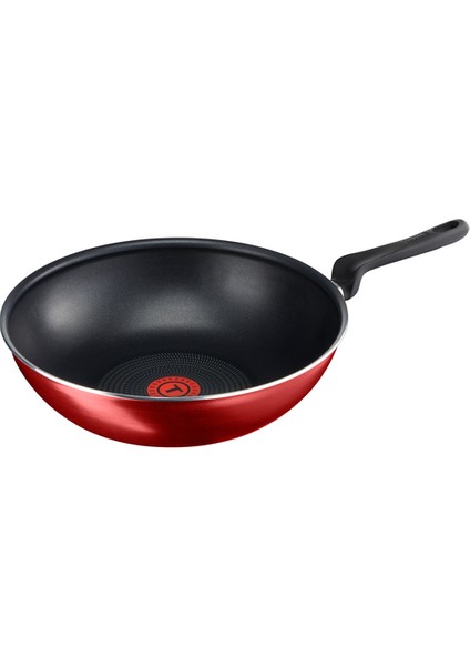 B3532512 Cook Right 28 cm Wok Tava [ Kırmızı ] - 2100098686