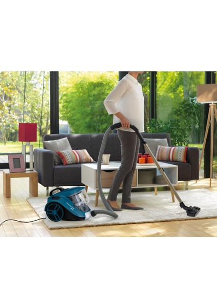 RQ3733TR Compact Power Cyclonic Toz Torbasız Elektrikli Süpürge [ Mavi ] - 9100037858 indirimleri
