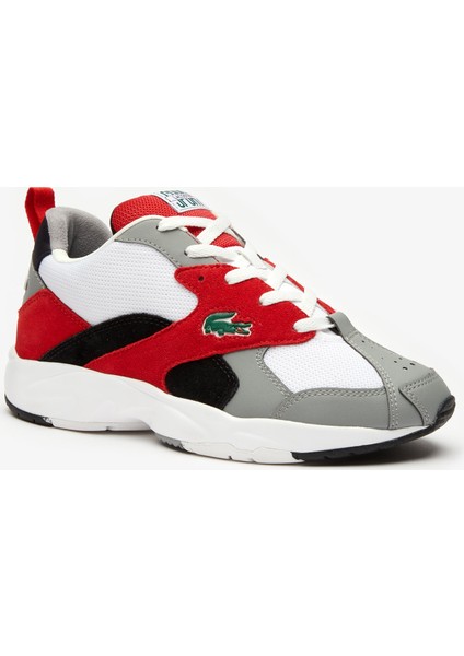 Storm 96 120 4 Us Sma Erkek Gri - Kırmızı Sneaker 739SMA0053.133