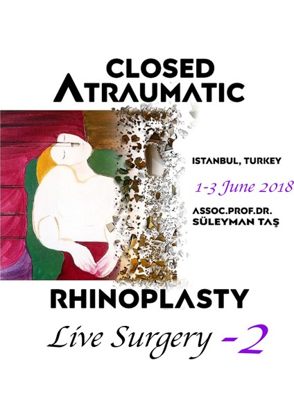 Kapalı Atravmatik Rinoplasti Canlı Cerrahi DVD