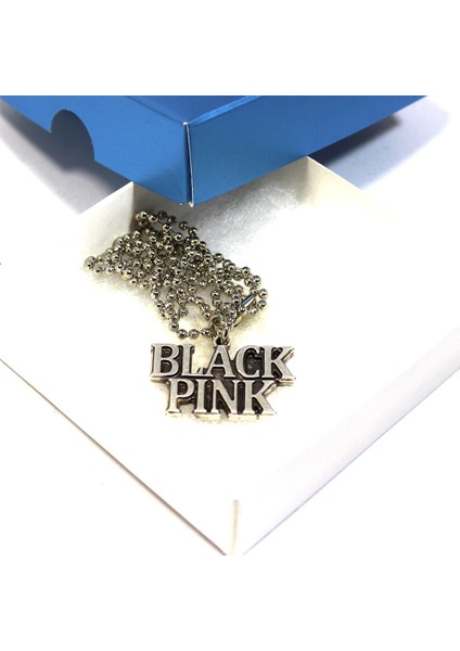 Black Pink Gümüş Kaplama Zincir Kolye fiyatları