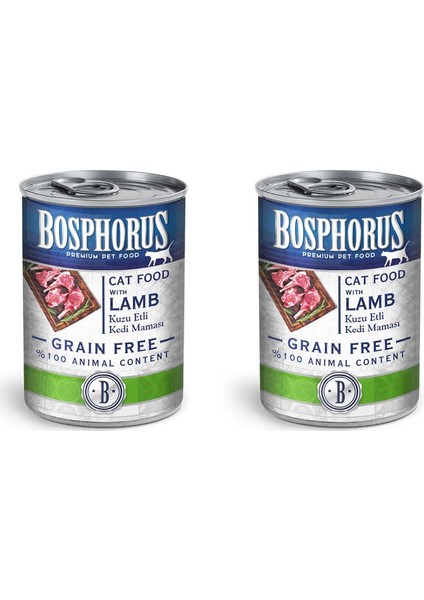 Tahılsız Kuzulu Yetişkin Kedi Maması - 2'li Paket (2x Kuzulu)