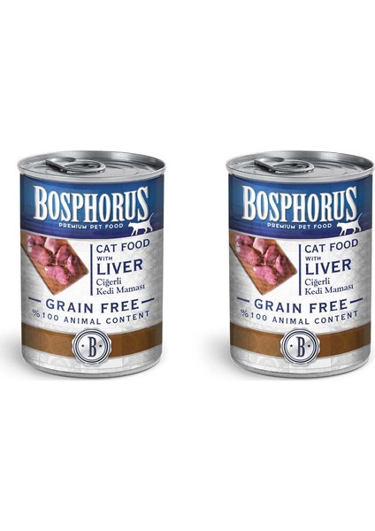 Tahılsız Ciğerli Yetişkin Kedi Maması – 2’li Paket (2x Ciğerli)