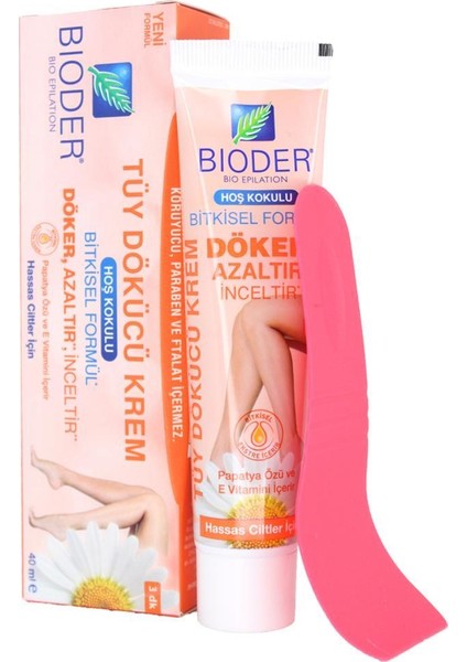 Hassas Ciltler Için Tüy Dökücü Krem 40 ml
