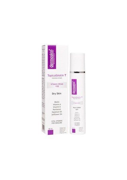 Topicalbiotin T 50 ml Kuru Cilt Nemlendirici
